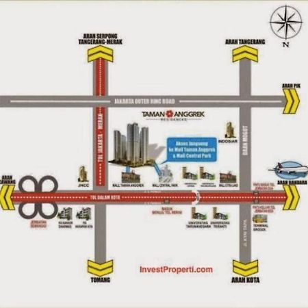 Homy 2 Bedroom Apartment Near Shopping Malls Jakarta Exteriör bild